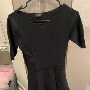 club monaco sweater black dress size xs